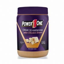 Creme de Amendoim - 500g  Chocolate Branco - Power One
