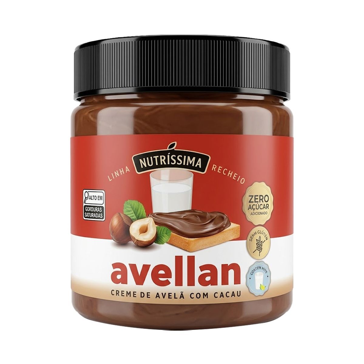 Creme de Avel� Com Cacau - 450g - Nutr�ssima