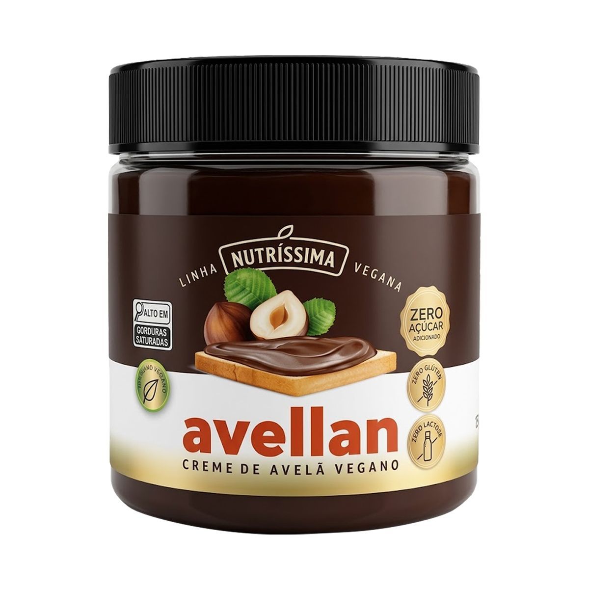 Creme de Avel� Vegano - 450g - Nutr�ssima