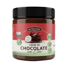Creme de Chocolate Com Coco - Pote 450g - Nutr�ssima