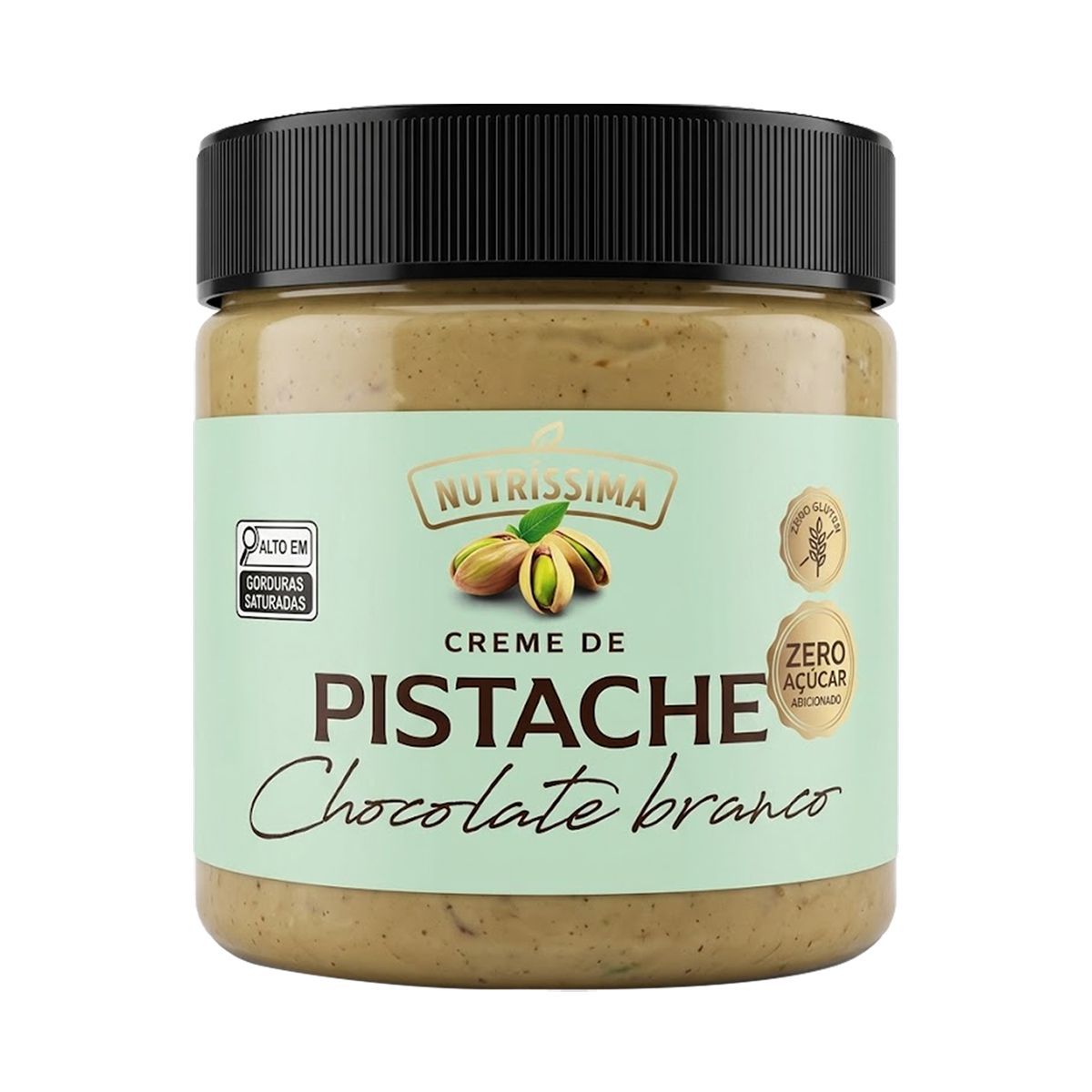 Creme de Pistache Com Chocolate Branco - 450g - Nutr�ssima