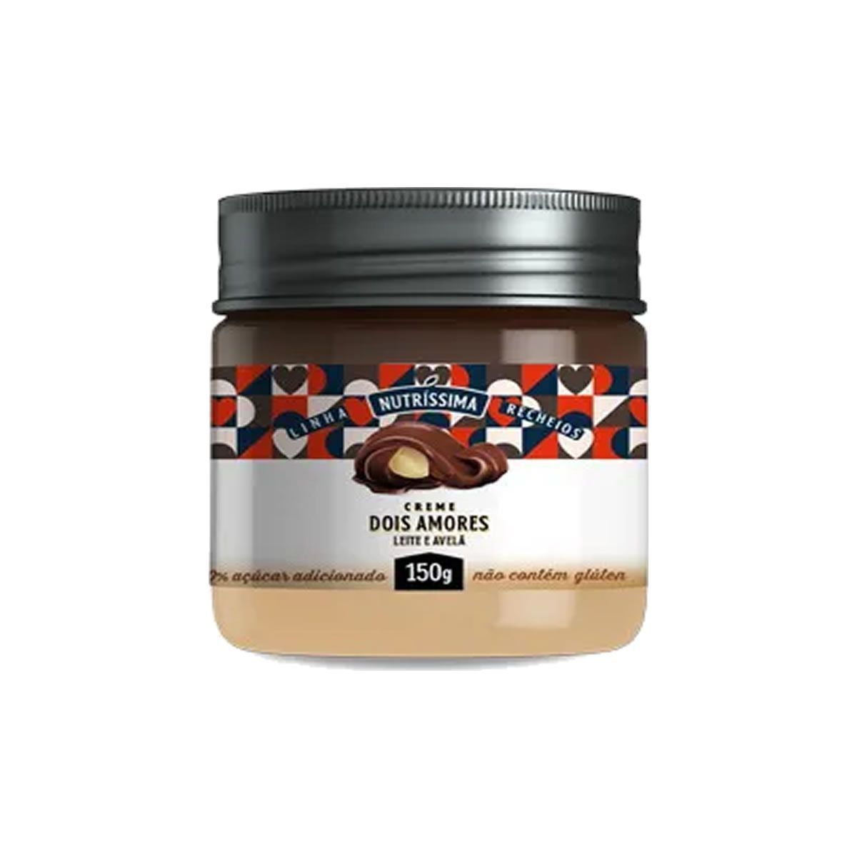 Creme Dois Amores - 150g Leite e Avel� - Nutrissima*** Data Venc. 04/01/2026
