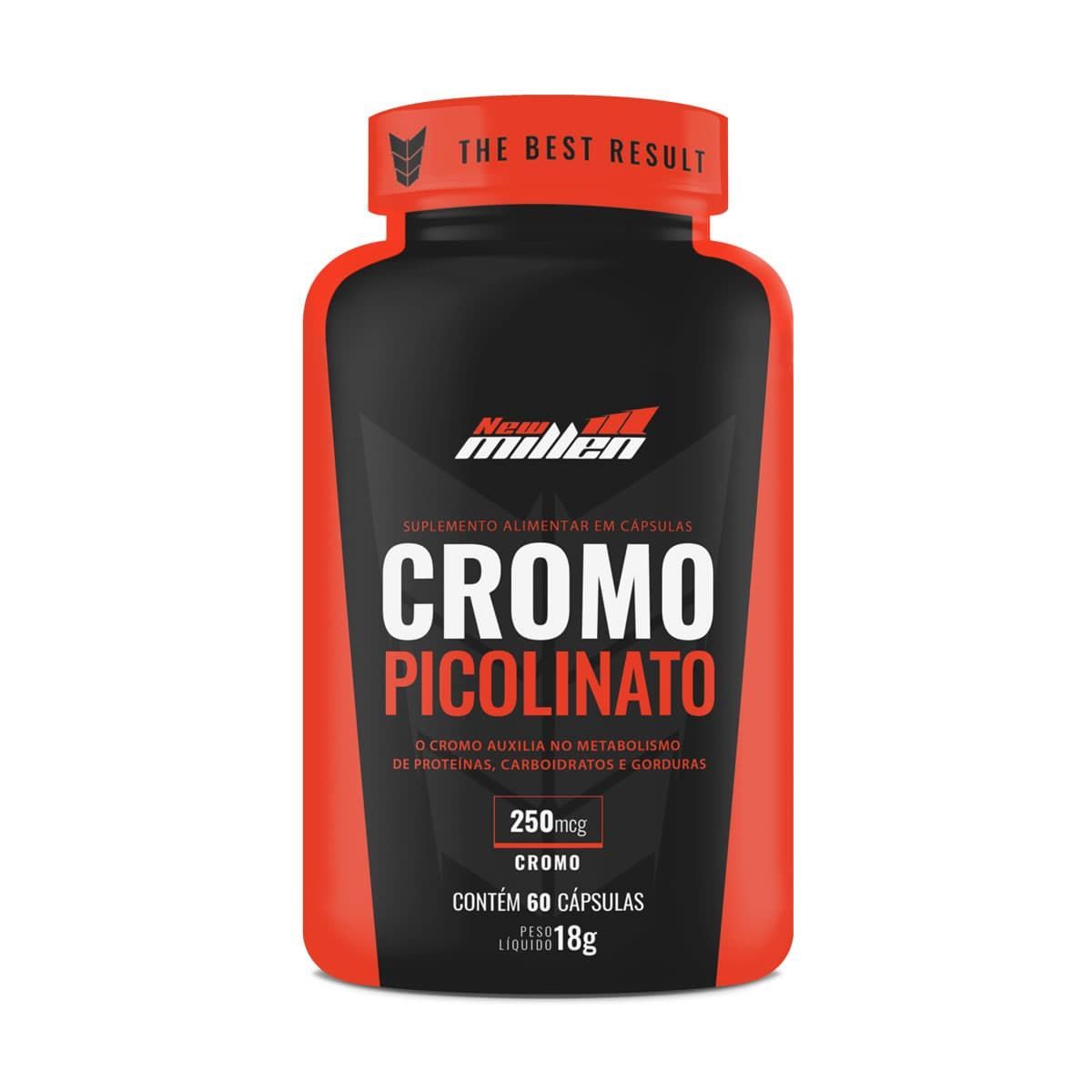 Cromo Picolinato - 60 C�psulas - New Millen