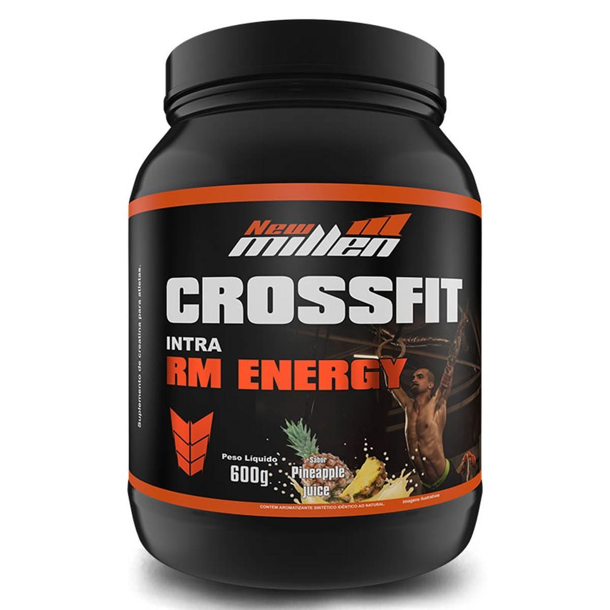 Crossfit Intra Rm Energy - 600g Abacaxi com Gengibre - New Millen