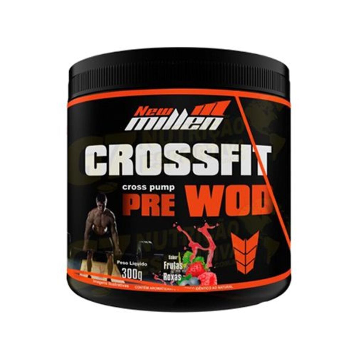 Crossfit Pre Wod - 300g Frutas Roxas - New Millen