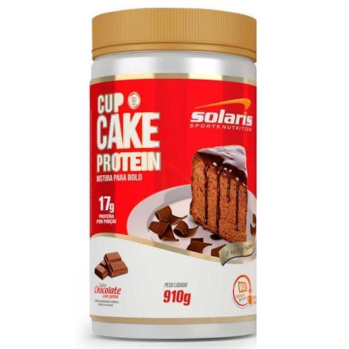 Cup Cake Protein - 910g Chocolate com gotas - Solaris Nutrition