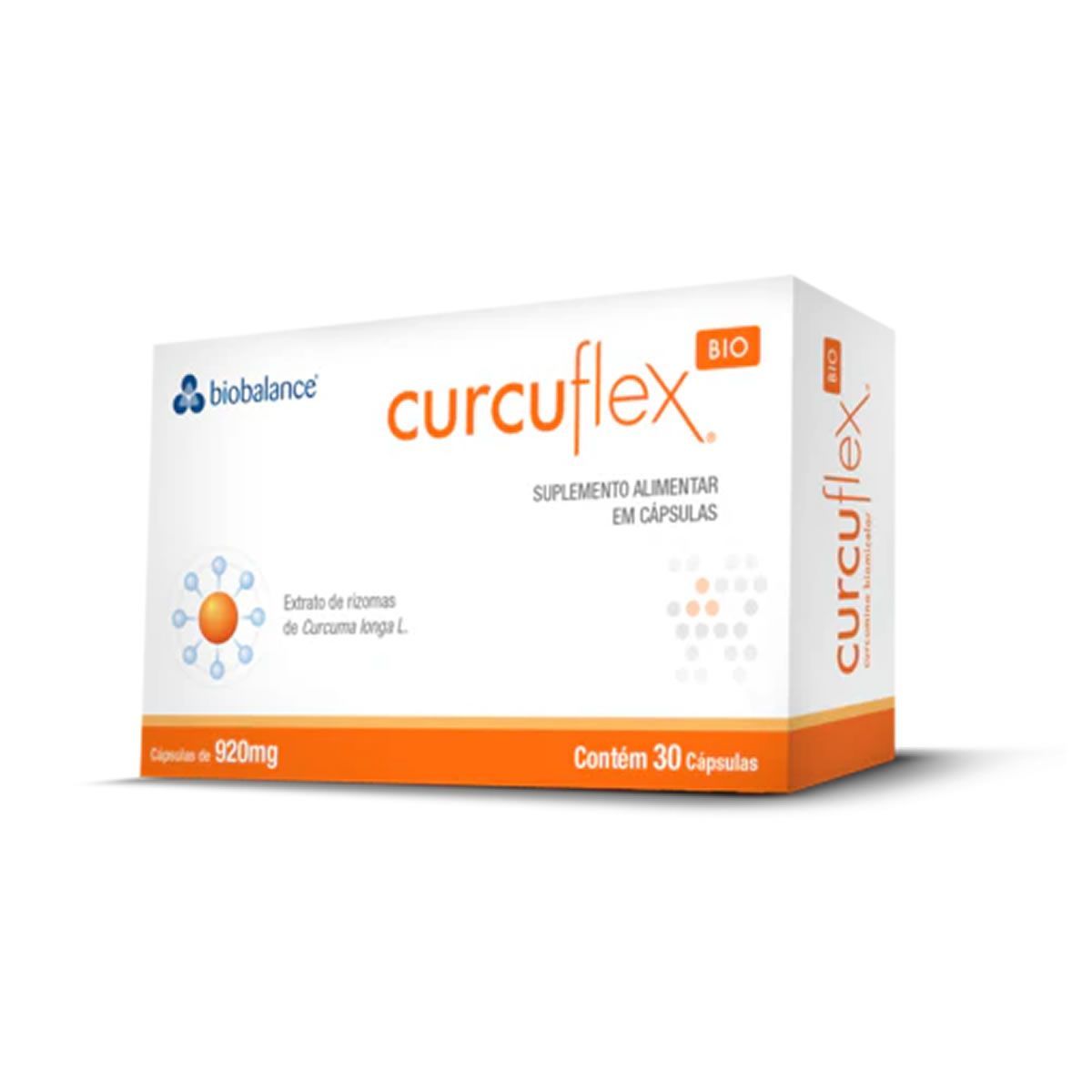 Curcuflex - 30 C�psulas 920mg - Biobalance