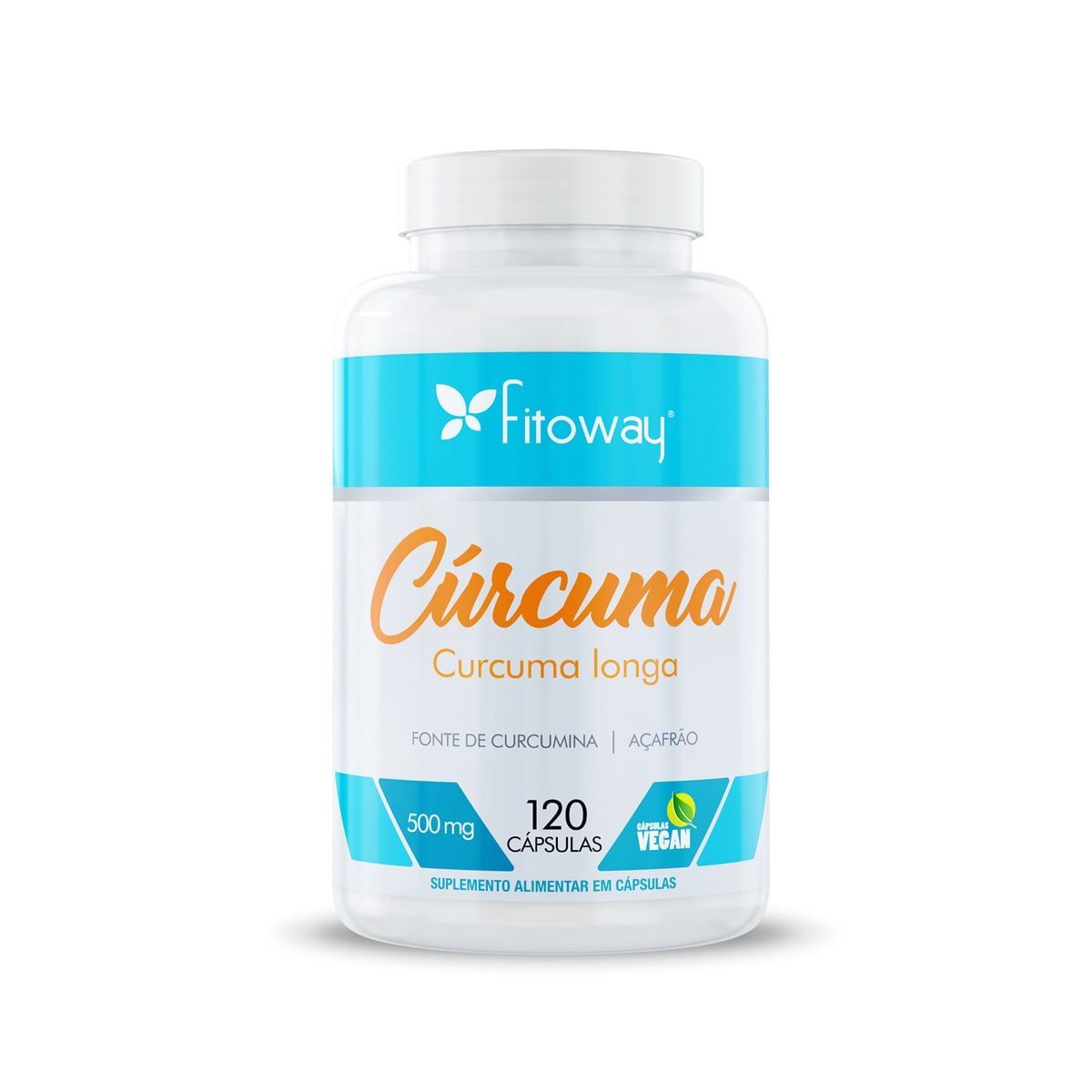 C�rcuma - 120 C�psulas Vegan - Fitoway