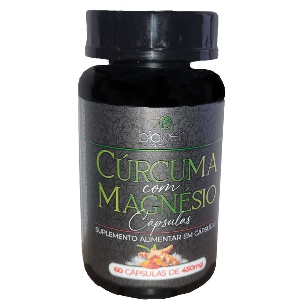 C�rcuma com Magn�sio - 60 C�psulas - Bioklein