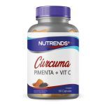 C�rcuma Com Pimenta e Vitamina C - 60 C�psulas - Nutrends
