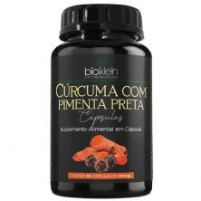 C�rcuma Com Pimenta Preta - 60 C�psulas - Bioklein