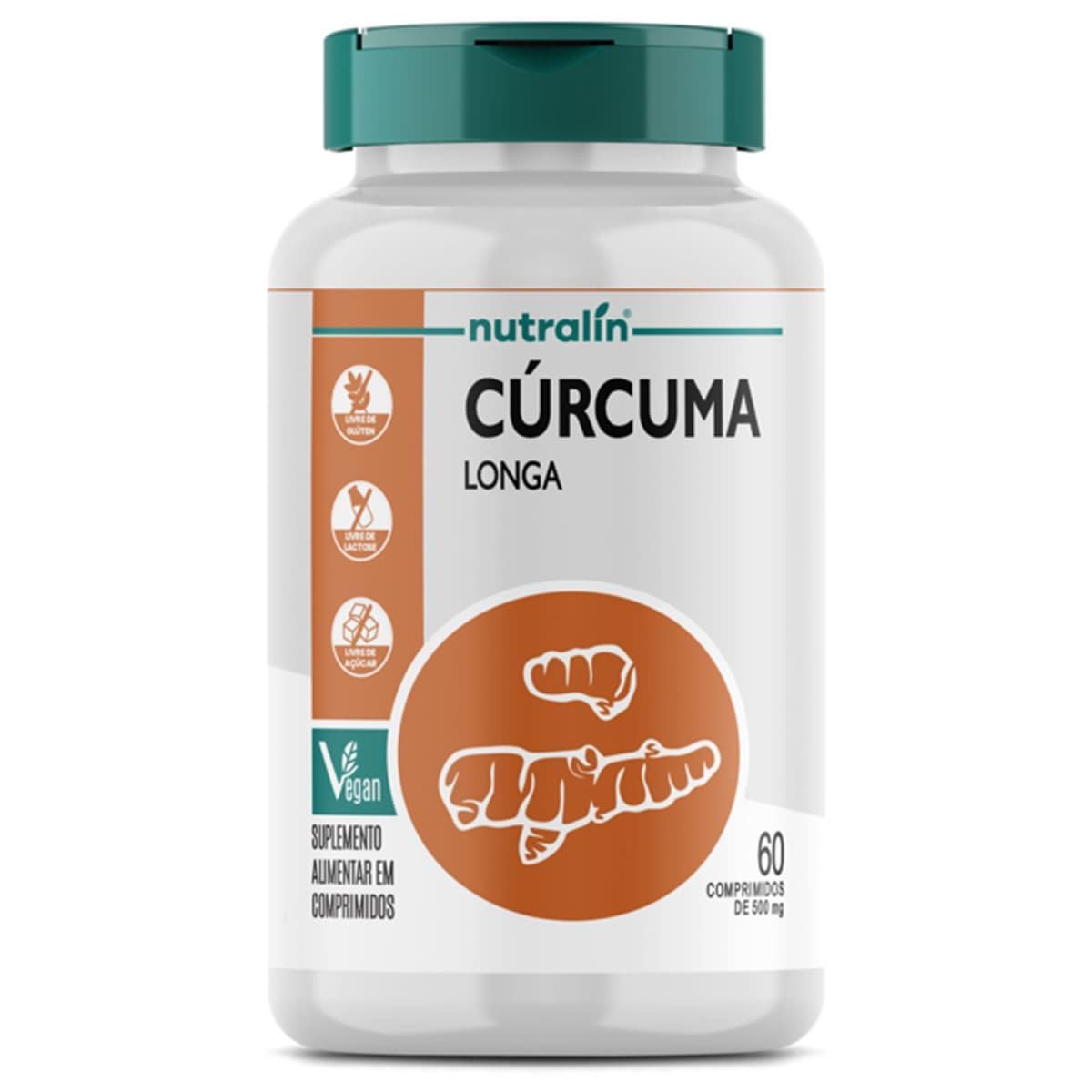 Curcuma Longa - 60 Comprimidos - Nutral�n