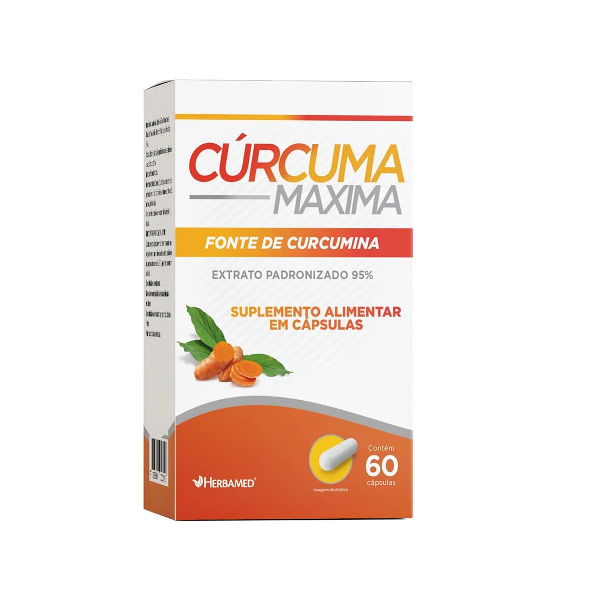 C�rcuma Maxima - 60 C�psulas - Herbamed