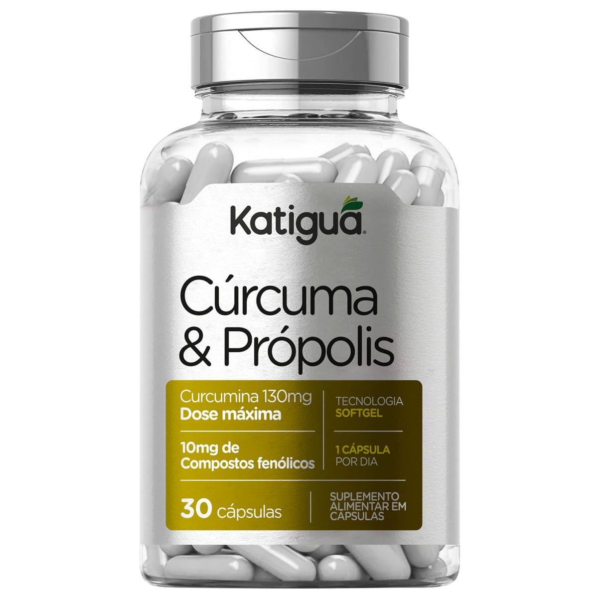 C�rcuma + Pr�polis - 30 C�psulas - Katigu�*** Data Venc. 28/02/2026