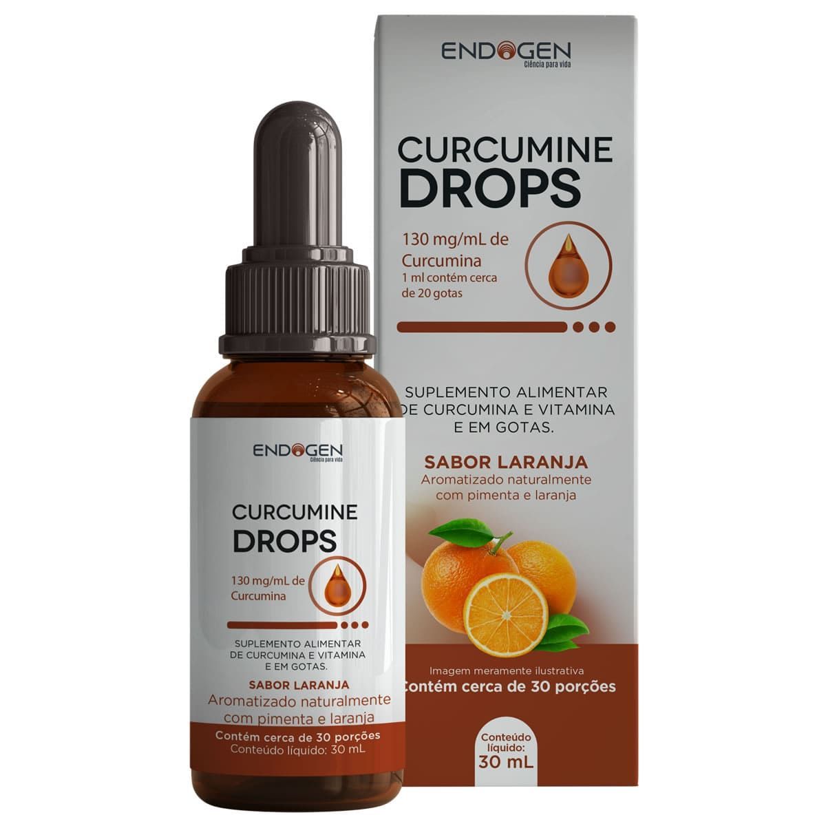 Curcumine Drops - 30ml Laranja - Naturelab*** Data Venc. 30/06/2025
