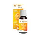 D-Vita Vitamina D3 2000UI - 20ml Laranja - Herbamed