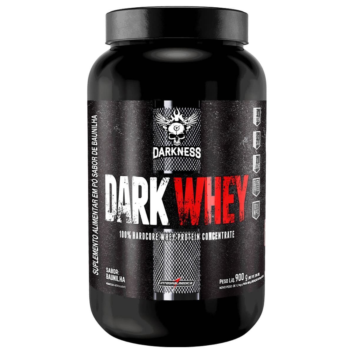 Dark Whey Darkness - 900g Baunilha - IntegralM�dica