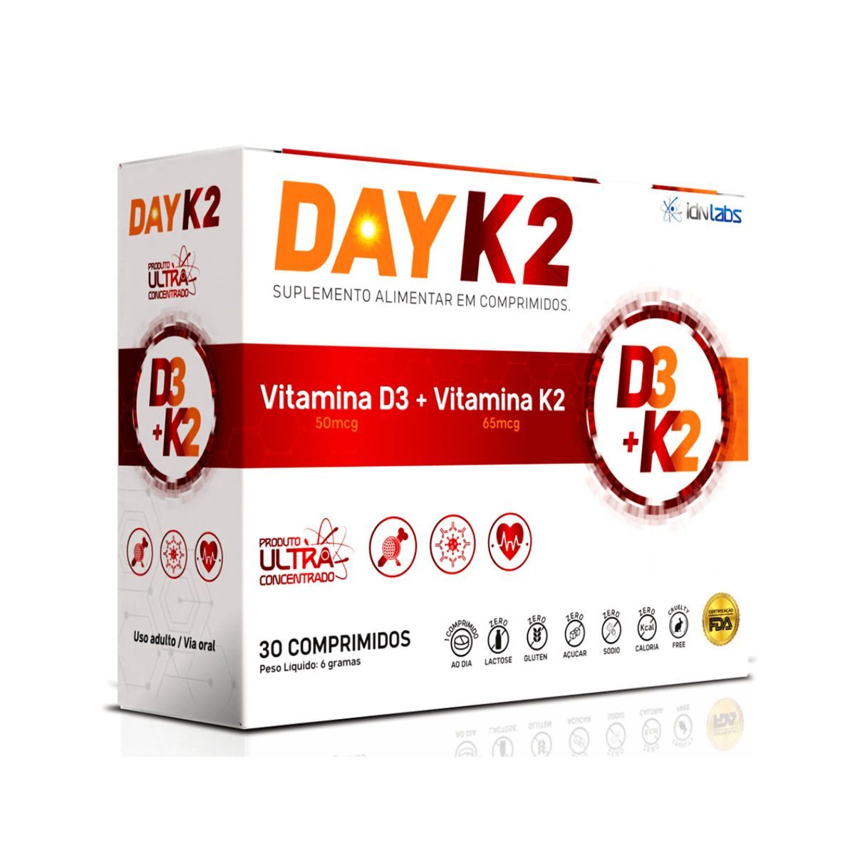 Day K2 - 30 Comprimidos - IDN Labs