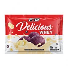 Delicious Whey - 1 Sach� 40g Banana com A�a� e Leite Condensado - FTW*** Data Venc. 17/10/2020