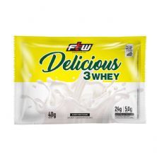 Delicious 3 Whey - 1 Sach� 40g Wheyzinho - FTW*** Data Venc. 30/12/2024