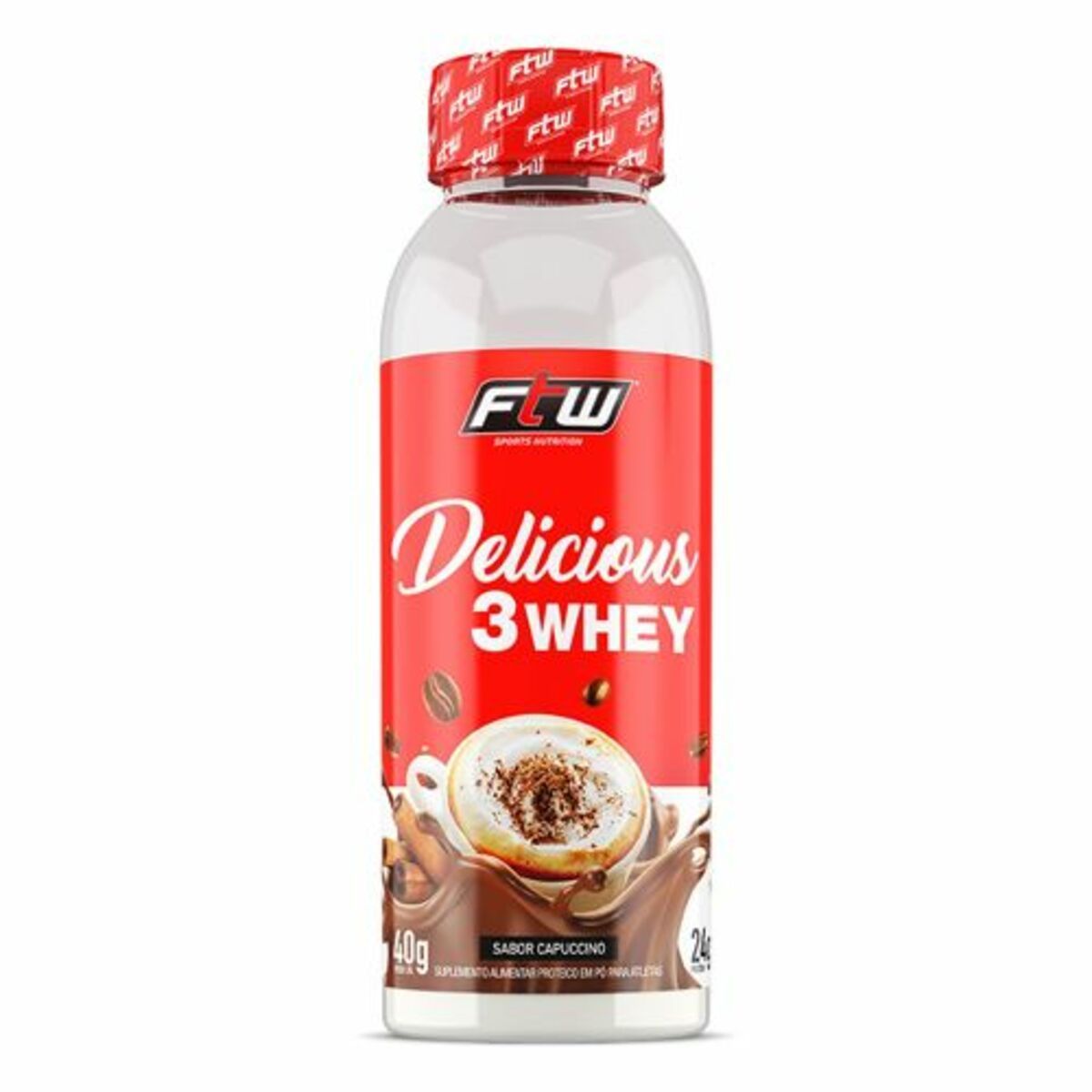 Delicious 3 Whey - 40g Capuccino - FTW*** Data Venc. 30/3/2023