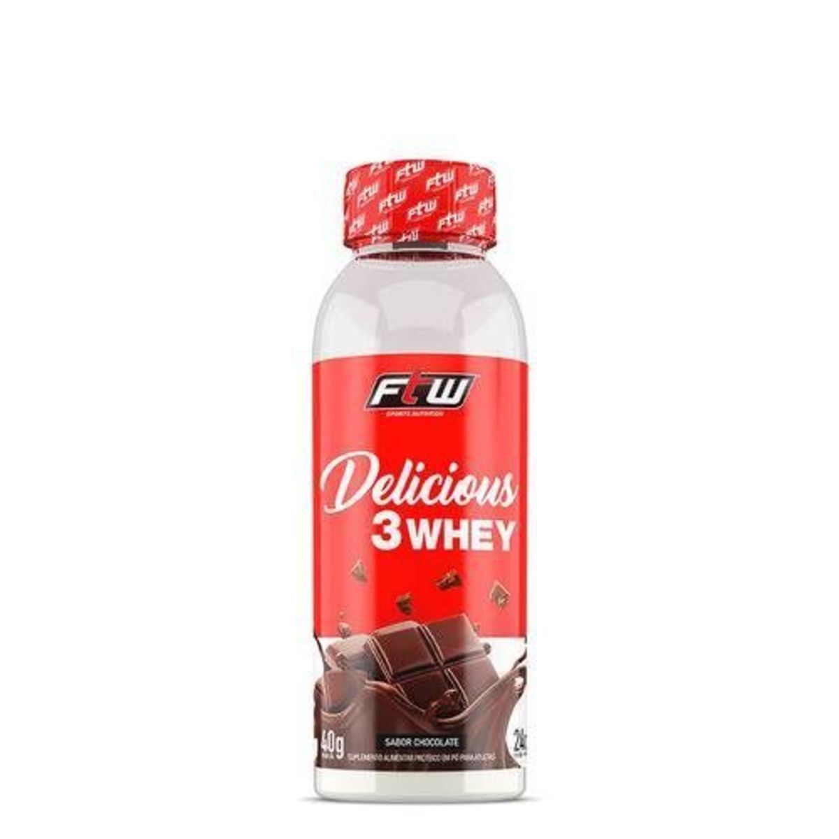 Delicious 3 Whey - 40g Chocolate - FTW*** Data Venc. 30/07/2025