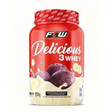 Delicious 3 Whey - 900g Banana com A�a� e Leite Condensado - FTW