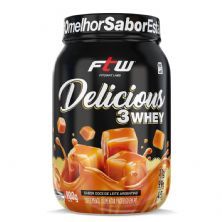 Delicious 3 Whey - 900g Doce de Leite Argentino - FTW