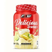 Delicious 3 Whey - 900g Torta de Lim�o - FTW*** Data Venc. 31/12/2021