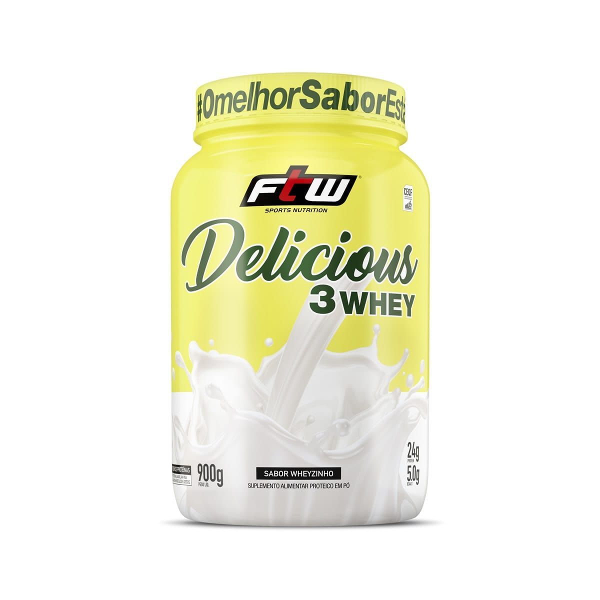 Delicious 3 Whey - 900g Wheyzinho - FTW