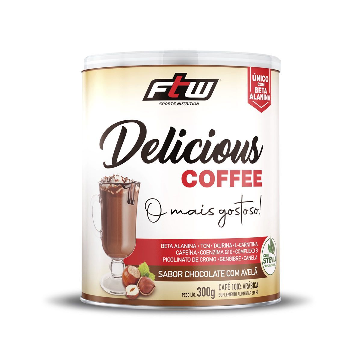 Delicious Coffee - 300g Chocolate com Avel� - FTW