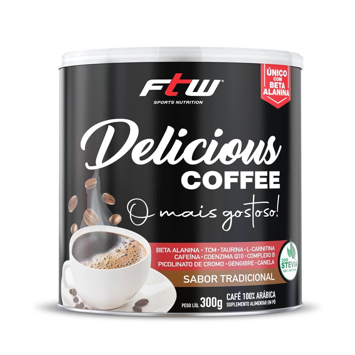 Delicious Coffee - 300g  Tradicional - FTW*** Data Venc. 30/7/23