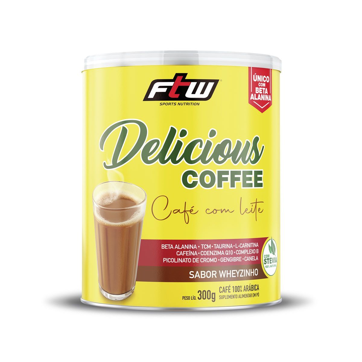 Delicious Coffee - 300g  Wheyzinho - FTW