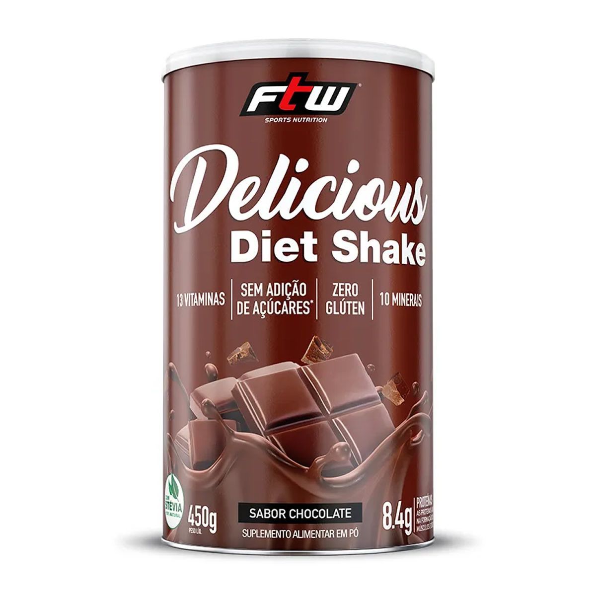 Delicious Diet Shake - 450g Chocolate - FTW