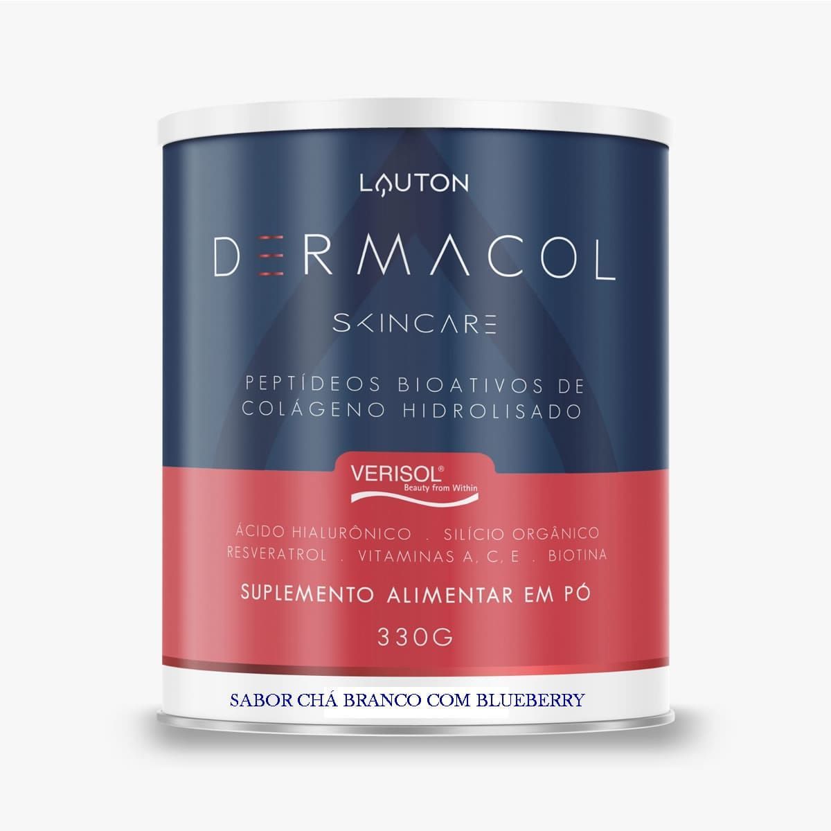 Dermacol Col�geno Hidrolisado - 330g Blueberry - Lauton Nutrition