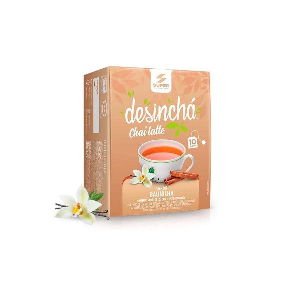 Desinch� Chai Latte - 10 Sach�s Baunilha - Desinch�*** Data Venc. 30/07/2026