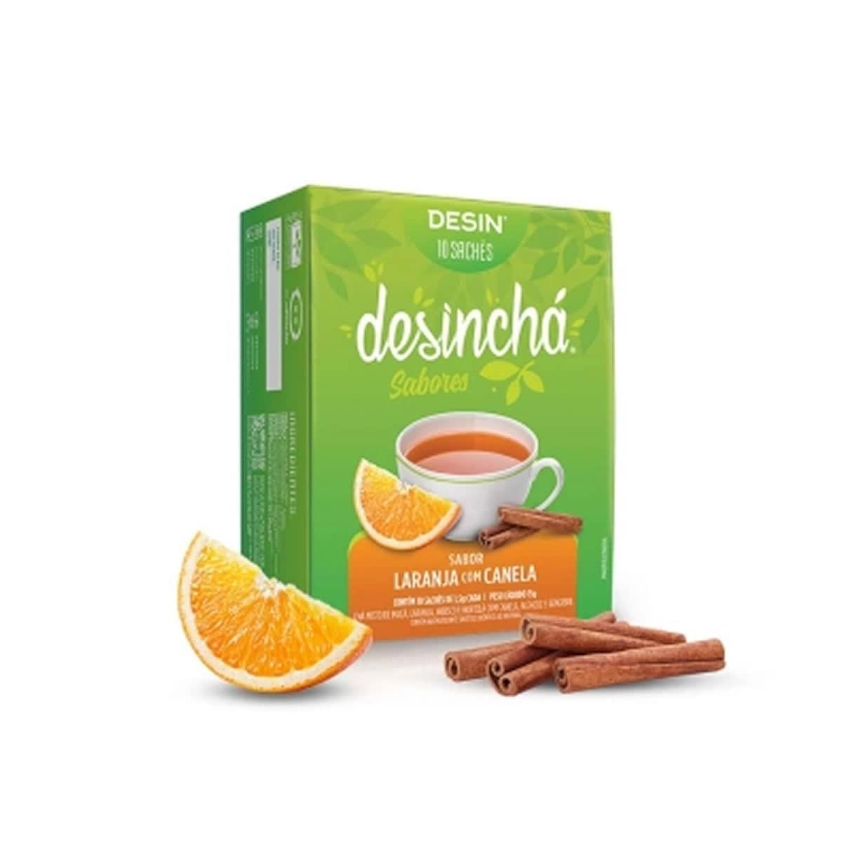 Desinch� Sabores - 10 Sach�s Laranja com Canela - Desinch�*** Data Venc. 30/03/2025