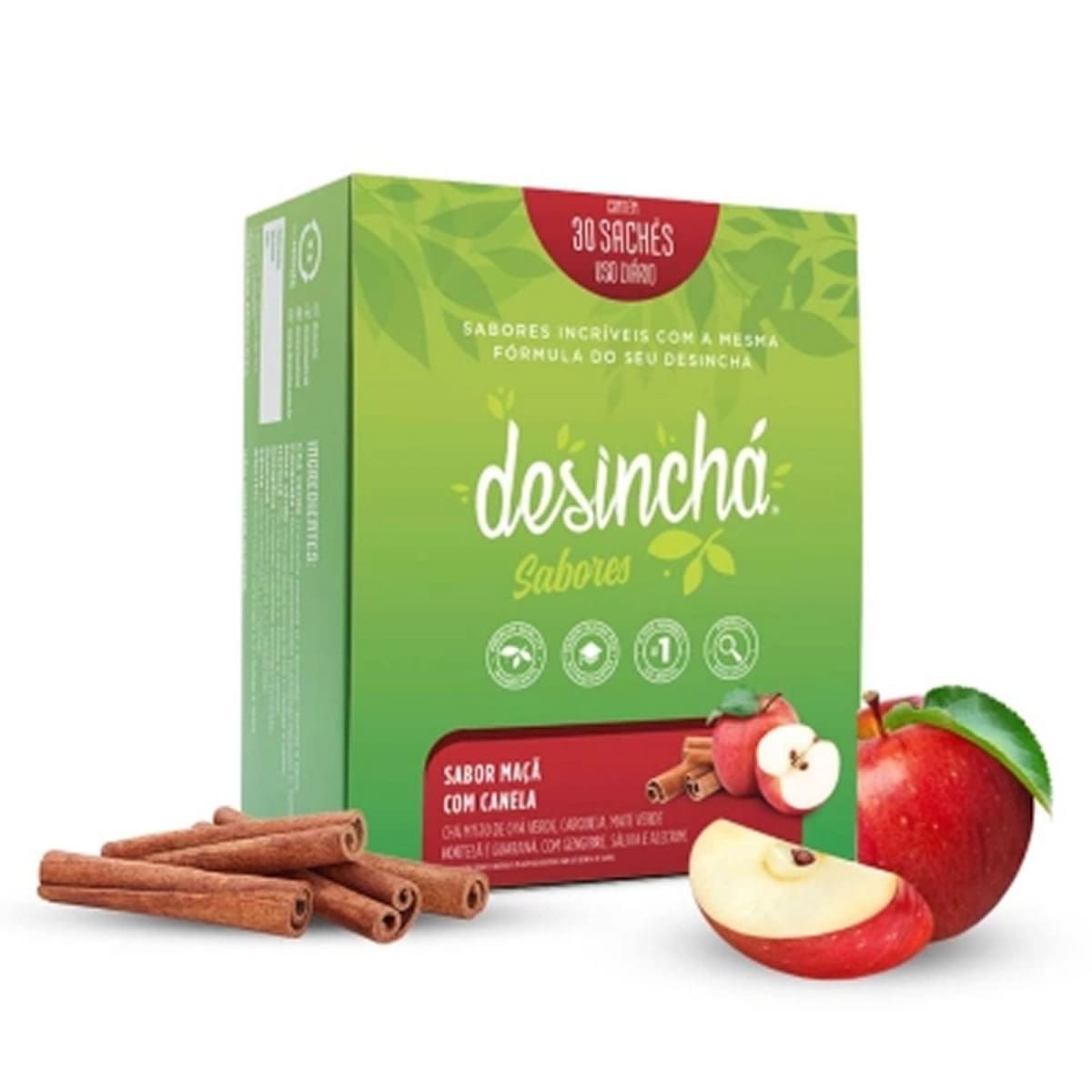 Desinch� Sabores - 30 Sach�s Ma�a com Canela - Desinch�*** Data Venc. 28/02/2025