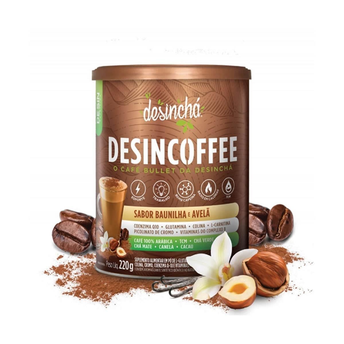 Desincoffee - 220g Baunilha e Avel� - Desinch�