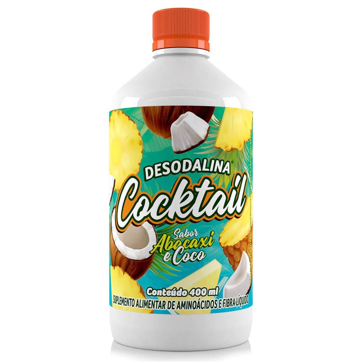 Desodalina Cocktail - 400ml Abacaxi e Coco - Sanibras*** Data Venc. 28/02/2025