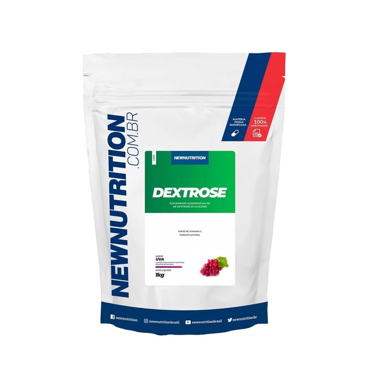 Dextrose - 1000g Refil  Uva - NewNutrition