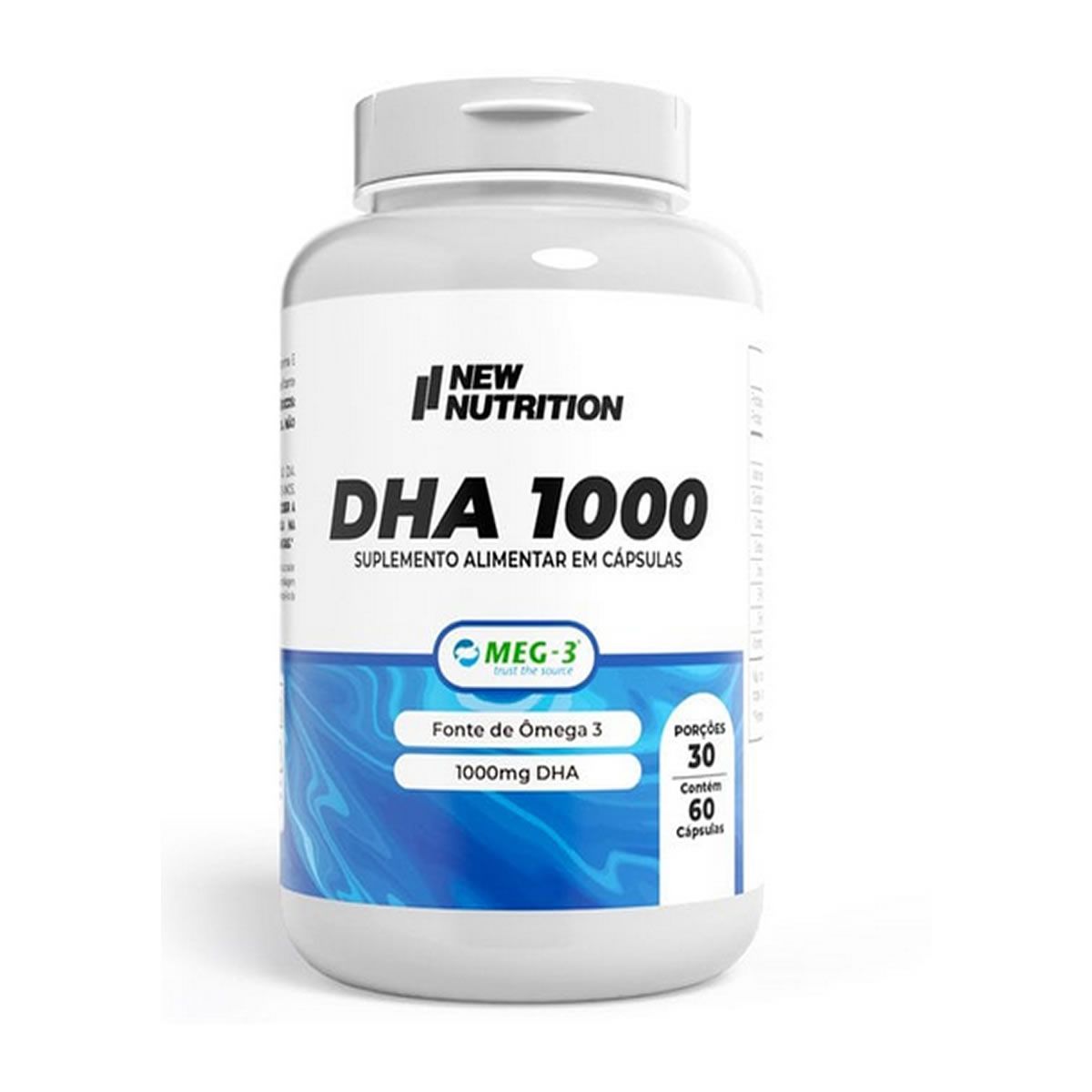 Dha 1000 - 60 C�psulas - Newnutrition