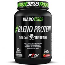 Diabo Verde Blend Protein Mans�o Maromba - 900g Morango - FTW