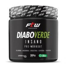 Diabo Verde Insano Pre - Workout - 300g Lim�o - FTW