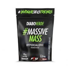 Diabo Verde Massive Mass - 2500g Refil Chocolate - FTW