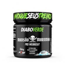 Diabo Verde Pre-Workout Mansao Maromba - 250g Black Ice - FTW