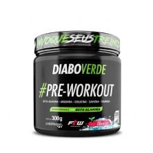 Diabo Verde Pre - Workout Nova F�rmula- 300g Cereja Ice - FTW