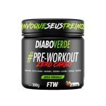 Diabo Verde Pr�-Workout Zero Carbo - 300g Pina Colada - FTW