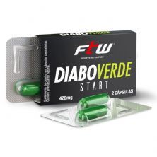 Diabo Verde Start - 1 Cartela com 2 c�psulas  - FTW