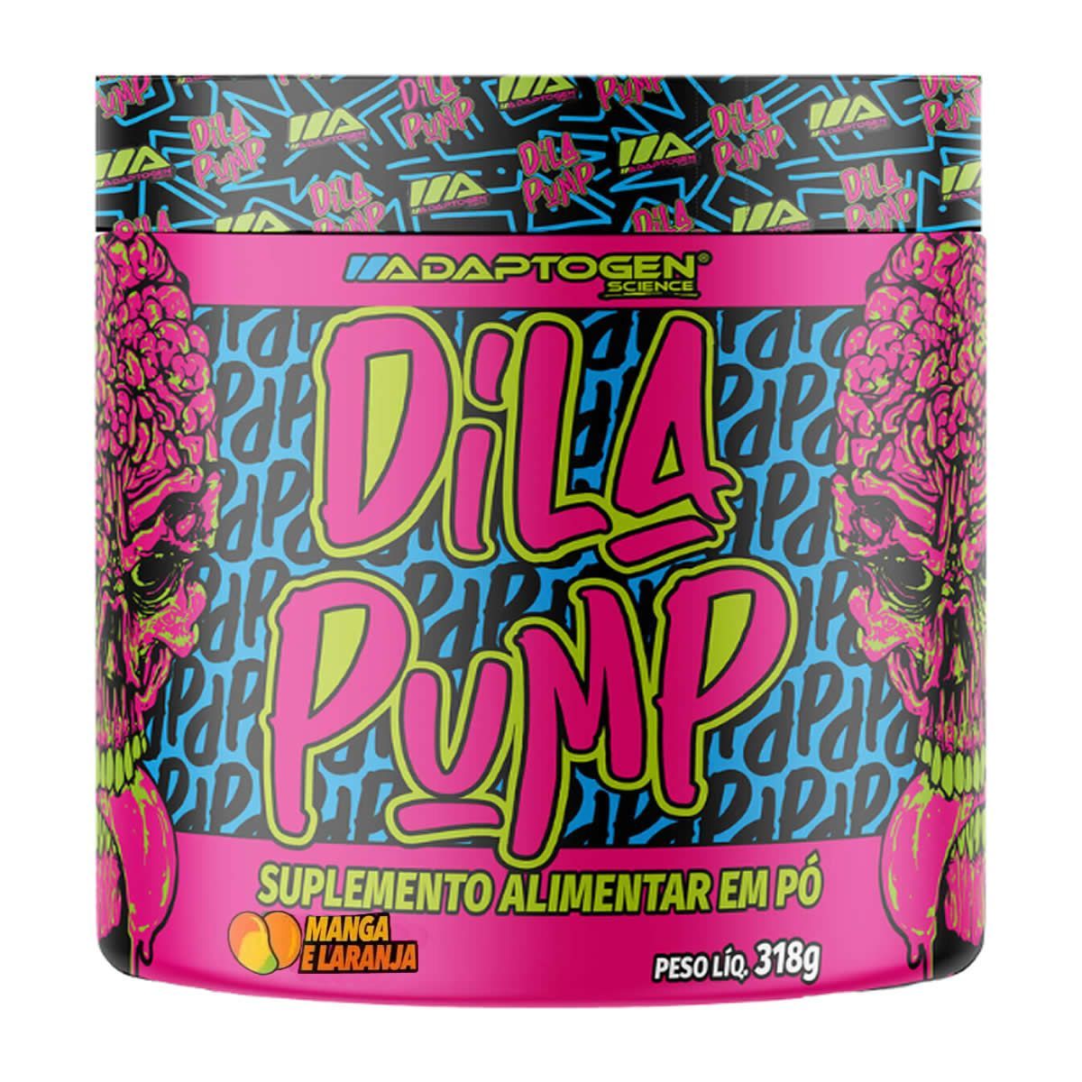 Dila Pump - 318g Manga e Laranja - Adaptogen